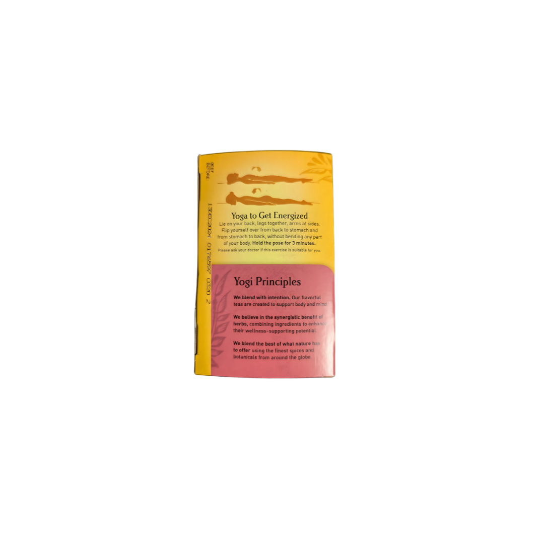 Yogi tea. Energía positiva.