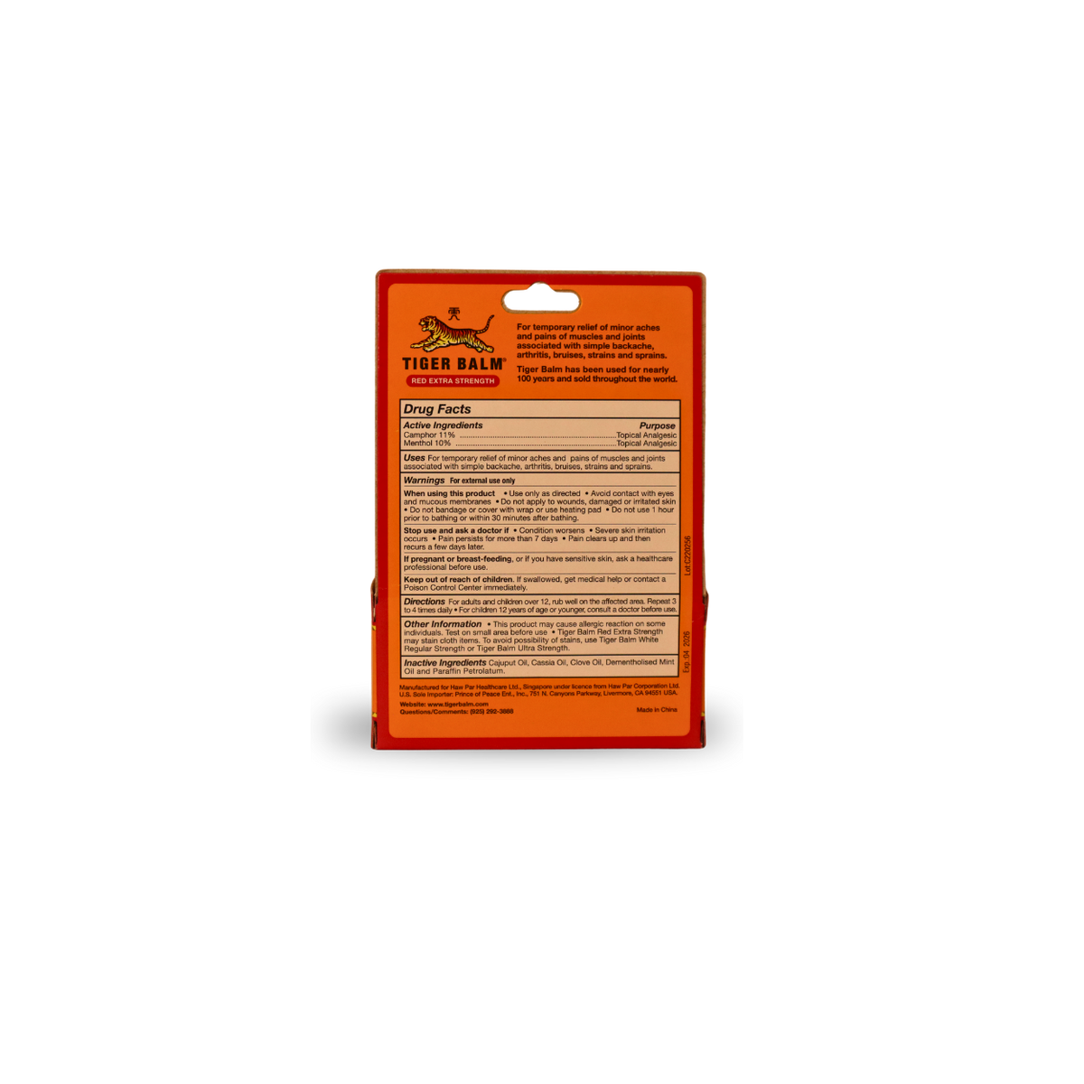 Tigger balm.